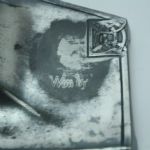 Antique WMF Art Nouveau Silver Plate Inkstand  