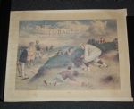 Vintage Cope’s Tobacco Golf Chromolithograph Circa 1895