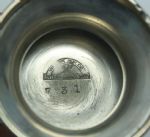 1928 Silver-Plated Mesh Golf Ball Women’s Trophy