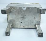 Early 1900’s Silver Plated Sand Tee Box on Stand & Adorned by Club & Mesh Golf Ball