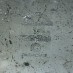 Early 1900’s Silver Plated Sand Tee Box on Stand & Adorned by Club & Mesh Golf Ball