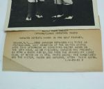 Hagen & Sarazen Original Wire Photo From ’23 PGA Championship