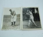 Lot of Two Early Career Gene Sarazen Wire Photos