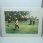 A.B. Frost Lithograph Hand Colored by John B. Dodge