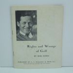 Bob Jones 1935 Rights and Wrongs of Golf