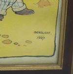 1907 Original Golf Watercolor – J. Kerslake