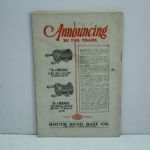 1925 Sporting Goods Buyer Magazine With Wilson Pinehurst Golf Ball Full Page Cover Ad