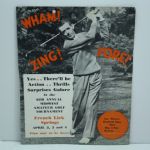 1937 Midwest Amateur Golf Tournament Brochure & Host Site French Lick Springs Resort Vintage Letter