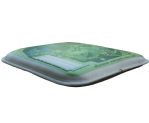 1970's Masters Logoed Seat Cushion Depicts Vintage Course Layout 