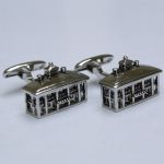 Augusta National Undated Silver Clubhouse Cuff Links
