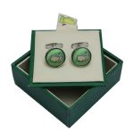 Light Green Masters Silk Undated Cuff Links