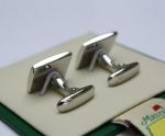Green and Yellow Enamel Undated Cuff Links