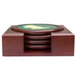 2015 Smathers and Branson Set of Four Masters Coasters With Case