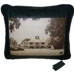 Augusta National Leather Clubhouse Pillow