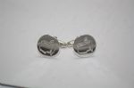 Masters Sterling Silver Tiffany Cuff Links