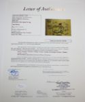 Undated Masters Flag Signed by 10 including Palmer, Player, Nicklaus, and more - Framed