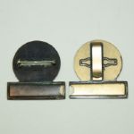 Lot of 2 USGA Senior Open Championship Badges - 1980 and 1985