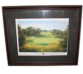 Peter Thomson Signed 1998 Presidents Cup at Royal Melbourne Baxter LTd Ed Print 334/850