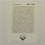 Lee Trevino Signed Mueller 'Super Mex' LTD Ed Card #641 JSA COA