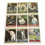 Lot of Ninety-Six 1991 Pro-Set Signed Golf Cards JSA COA