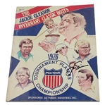 Jack Nicklaus Signed 1976 Tournament Players Championship Program JSA COA