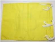 Jordan Spieth Signed Masters 2015 Embroidered Flag FULL JSA #Y54405