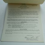 1966 Masters Tournament Press Release Booklet