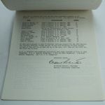 1966 Masters Tournament Press Release Booklet