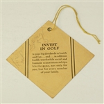 1939 Western Open Championship Ticket - Medinah-Byron Nelson Win in Vardon Season