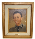 Art Wall Original Oil Painting Hung at Green Jacket Restaurant In Augusta