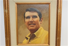 Charles Coody Original Oil Painting Hung at Green Jacket Restaurant In Augusta