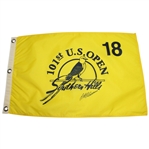 Retief Goosen Signed 2001 US Open at Southern Hills Flag JSA COA
