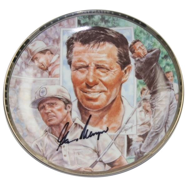Gary Player Signed First Impressions LTD ED Platinum Plate PSA/DNA #Y00871