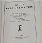 1934 Golf Book 'Group Golf Instruction' by Helen B. Schleman