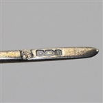 Six Sterling Turn of the Century Golf Club Martini Olive Picks with Original Display Box