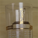 1965 Masters Commemorative Glass with Sam Snead Swinging Depiction