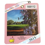 2015 Masters Tournament Badge - #R00112 - Jordan Spieth Winner