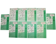 1970-1979 Masters Tournament Spectator Guides