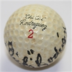 Chi-Chi Rodriguez Signed 'Chi-Chi Rodriguez' Signature Golf Ball JSA COA