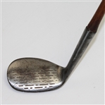 Rare Walter B. Pedersen Convex Face Niblick Golf Club