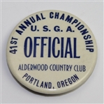 1937 National Amateur Press & Official Badges with Artisan Magazine - Alderwood CC