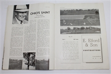 1941 Collegiate Golf Championship at Ohio State University Course Program