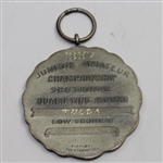 1957 NCAA Junior Amateur Sectional Medalist Low Scorer Medal - Tulsa