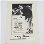 1952 Trans-Mississippi Tournament at Lakewood County Club Program