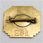 1937 Amateur Public Links Contestant Badge #231 - San Francisco