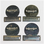 1961, 1962, 1963, & 1964 Amateur Public Links Contestant Badges