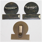 1970, 1971, & 2000 Amateur Public Links Contestant Badges