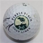 Vijay Singh Signed Pebble Beach Logo Golf Ball JSA COA