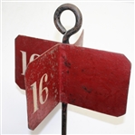 Vintage English Hole Marker #16