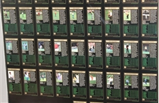 Open Back Framed GSV Set plus Unopened Set of 100 Pro-Set Golf Cards
